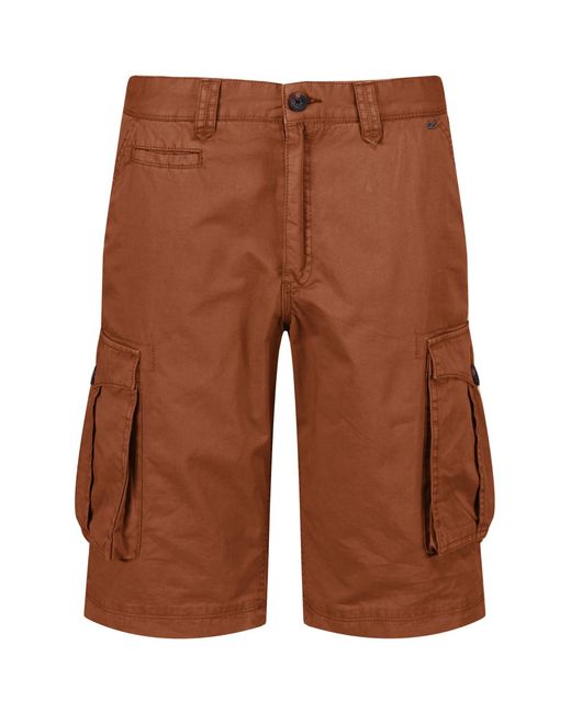 Regatta Brown Shorebay Multi Pocket Short for men