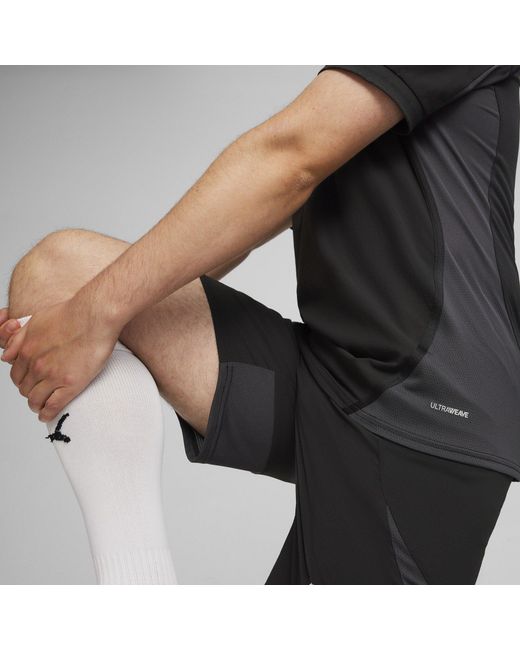 PUMA Black Teamfinal Jersey T-Shirt for men
