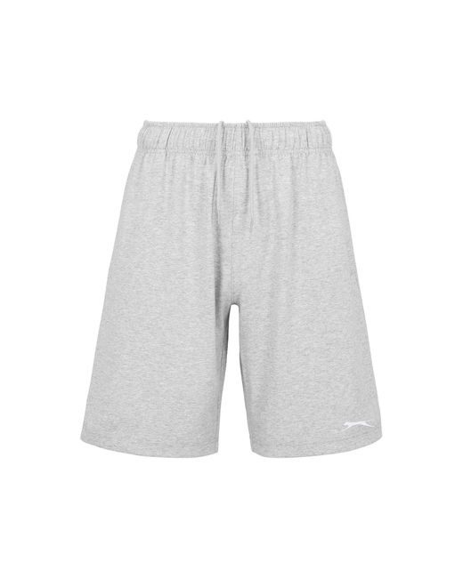 Slazenger 1881 Gray Jersey Shorts for men