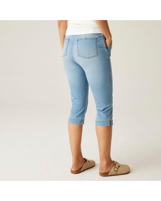 Regatta Blue Bayletta Capri Trousers