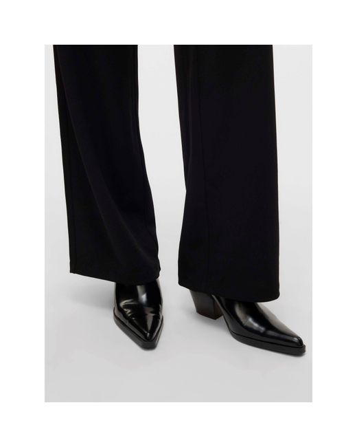 Vero Moda Black Berlin Wide Leg Trousers