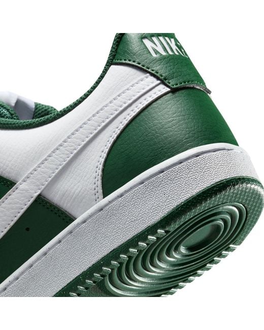 Nike Green Court Vision Low Trainers for men