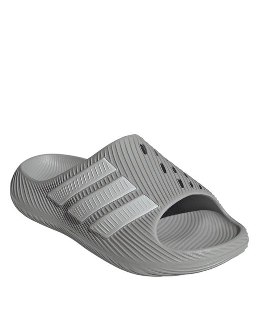 Adidas Gray Pool Sliders for men