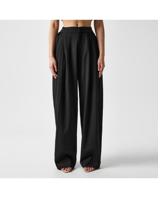 St. Agni Black Adjustable Trousers