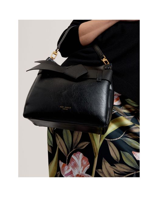 Ted Baker Black Bow Shoulder Bag