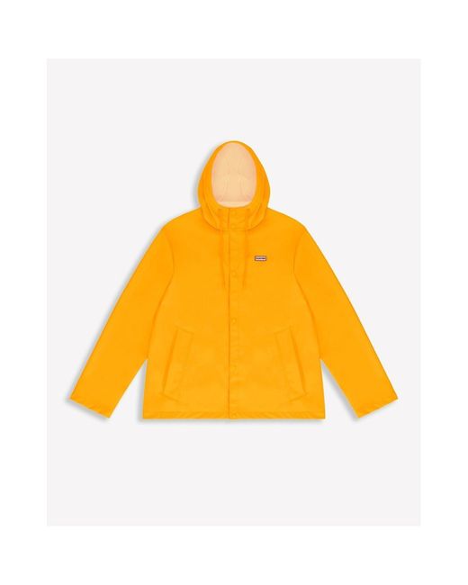 Hunter Metallic Izzy Short Weather-Resistant Rain Anorak