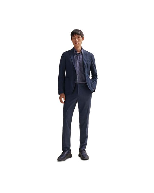 Boss Blue P-Genius-J-Cw-Wg-241 Slim Fit Trousers for men