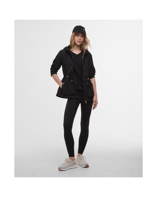Barbour Black Piper Showerproof Jacket