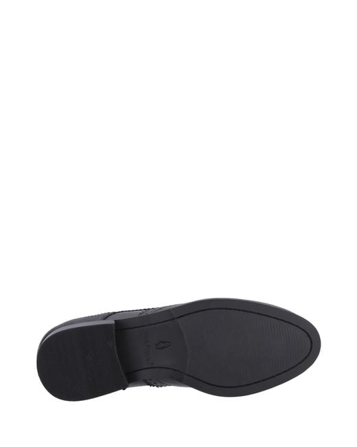 Hush Puppies Black Natalia Brogue