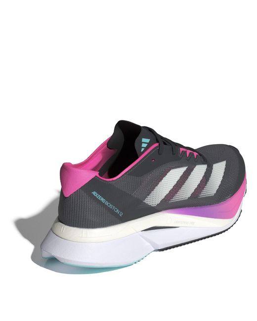 Adidas Blue Adizero Boston 12 Road Running Shoes