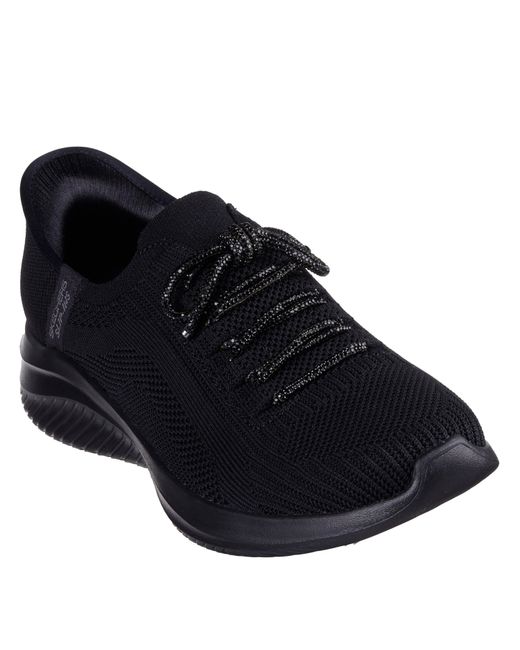 Skechers Black Low-Top Trainers