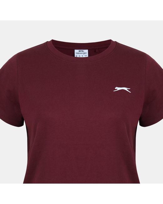 Slazenger 1881 Purple Crew Neck Tee