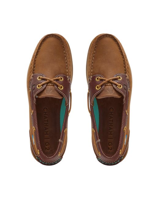 Chatham Brown Boat Shoes