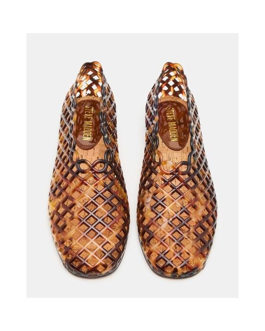 Steve Madden Brown Jelly Shoes
