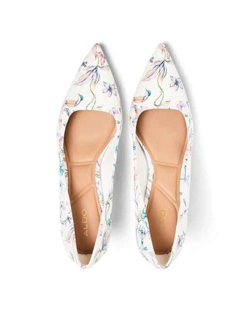 ALDO White Stiletto Court Shoes