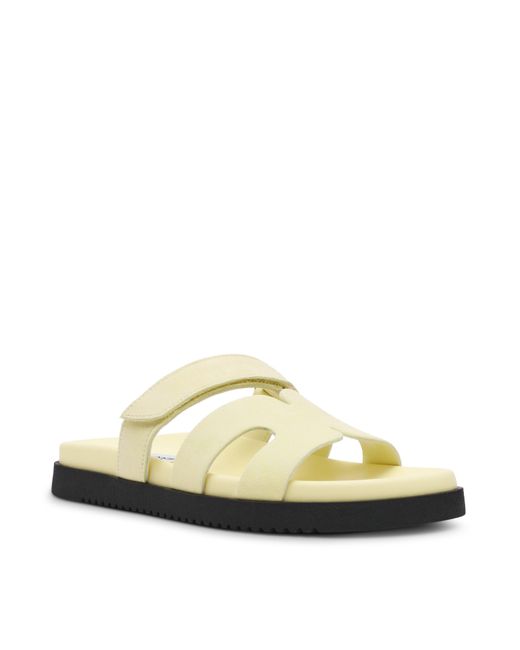 Steve Madden Yellow Missile Flat Sandals
