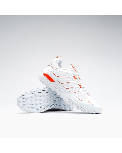 Grays Hockey White Adults Astro Hockey Shoes