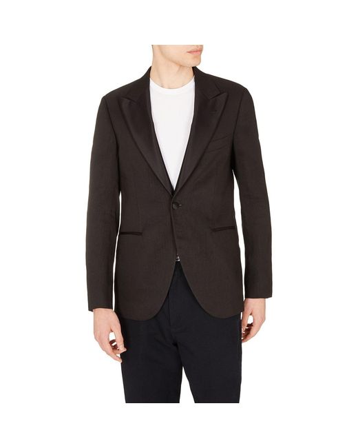 Emporio Armani Black Blazer for men