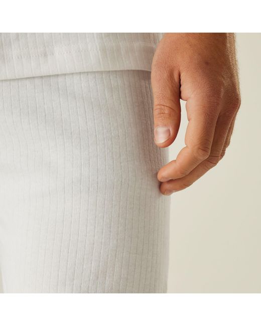 Regatta White Thermal Long Johns for men