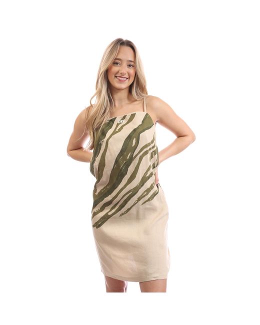 Off-White c/o Virgil Abloh Multicolor Zebra Dress