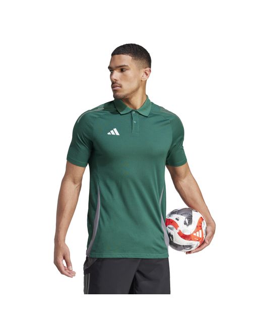 Adidas Green Tiro24 C Performance Polo Shirt for men
