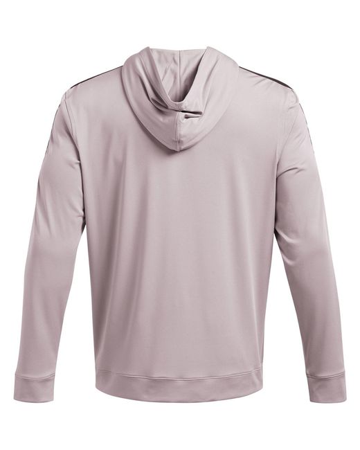 Under Armour Purple Playoff Hoodie for men