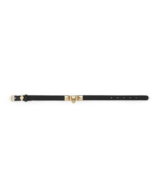 Philipp Plein Black Skull Bracelet