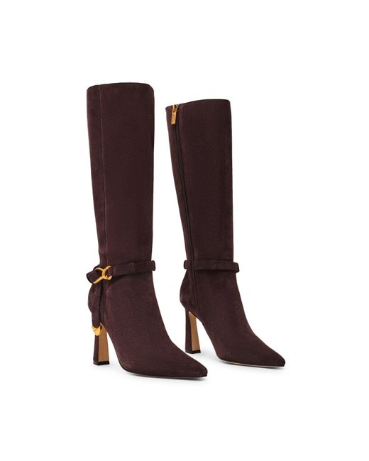 Steve Madden Brown Sirrens Knee High Boots