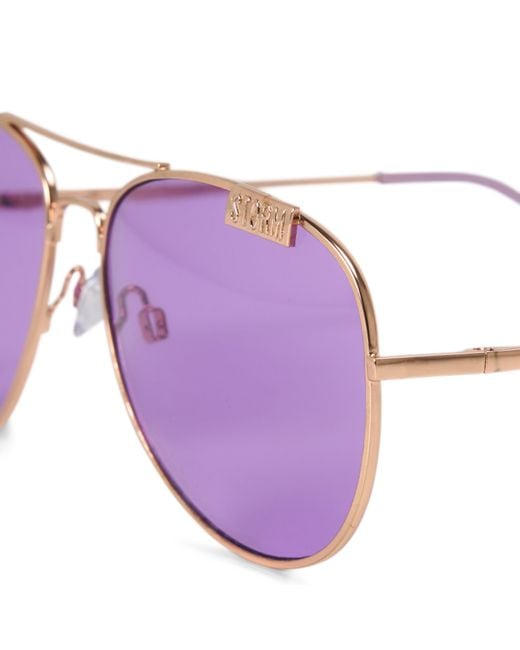 Storm Purple Aviator Sunglasses
