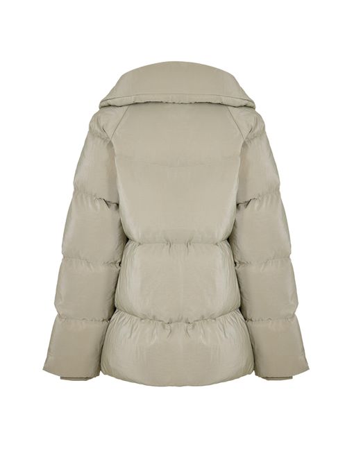 Varley Gray Valencia Down Puffer Coat