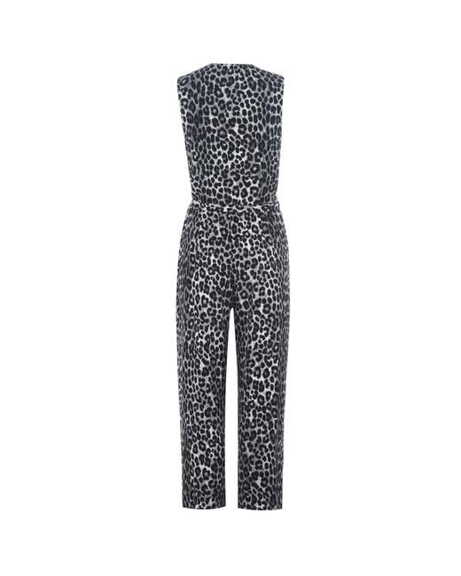 MICHAEL Michael Kors Blue Michael Kors Cheetah Jumpsuit