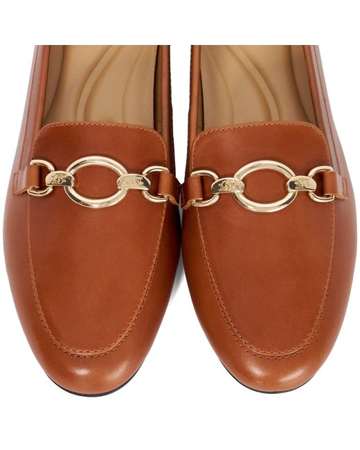 Dune Brown Gladia Loafer
