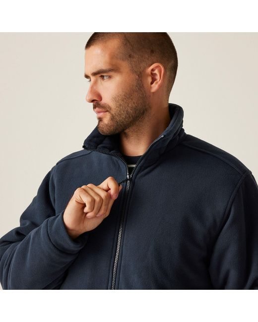 Regatta Blue Asgard Ii Quilted Insulated Fleece for men