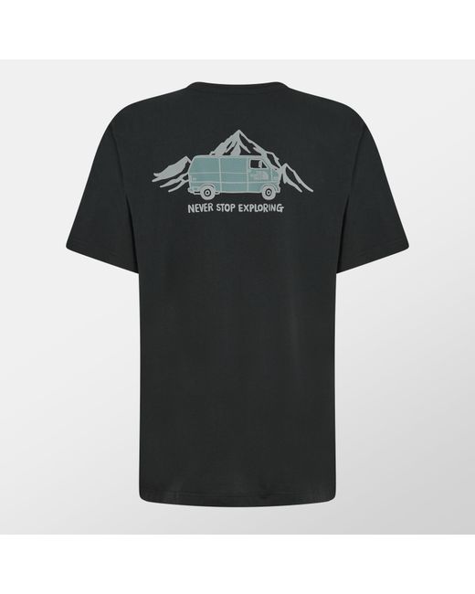 The North Face Black Short-Sleeve Outdoor Graphic T-Shirt for men