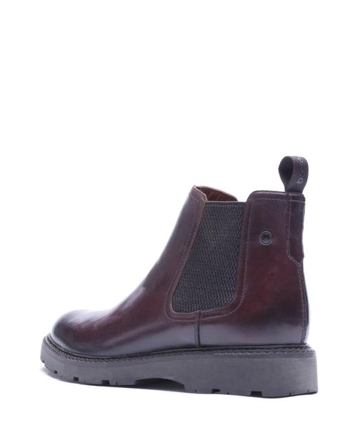 Base London Purple Echo Chelsea Boot for men
