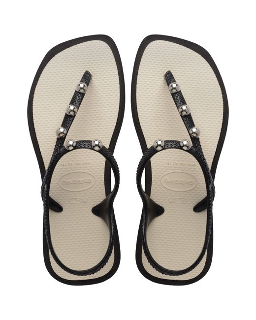 Havaianas Black Flash Fusion Flip Flops
