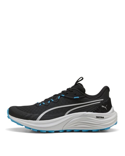 PUMA Blue Electrify Nitro 4 Trail Off-Road Running Shoes for men
