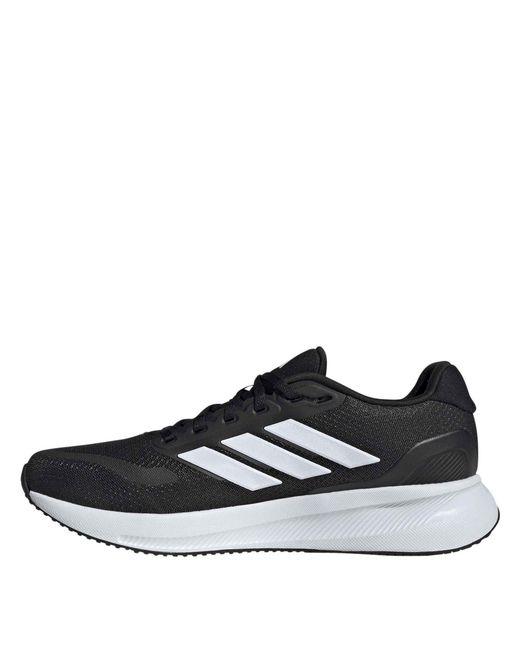 Adidas Black Run Falcon 5 Trainers for men