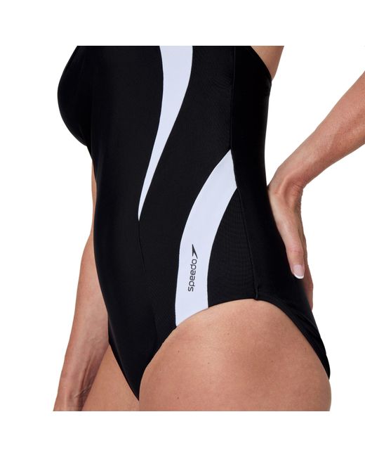 Speedo Black One Piece Swimsuit