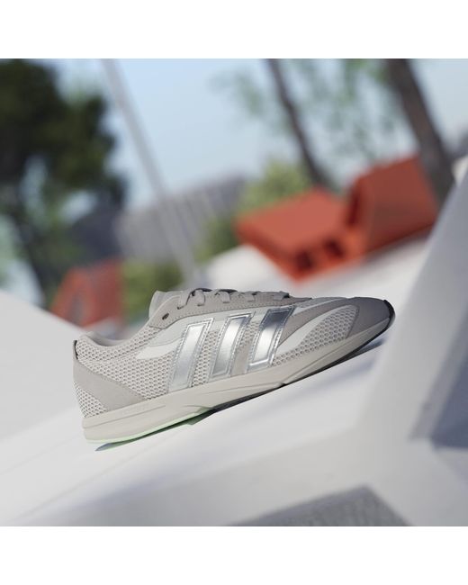 Adidas Gray Lightblaze Lp Shoes
