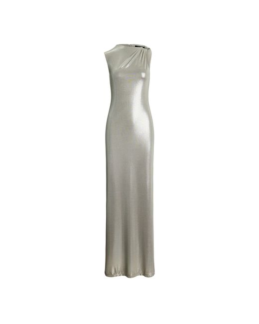 Ralph Lauren Gray Keilly Ball Gown