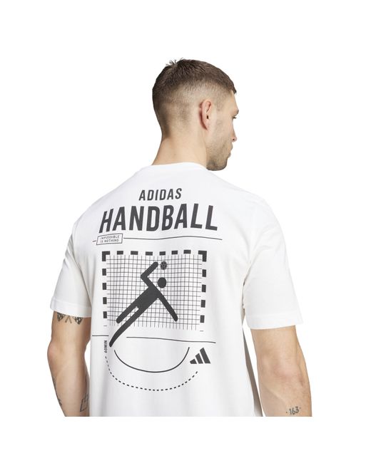 Adidas White T-Shirt for men