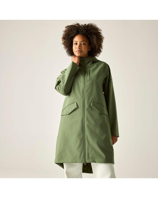 Regatta Green Levita Waterproof Isotex Jacket
