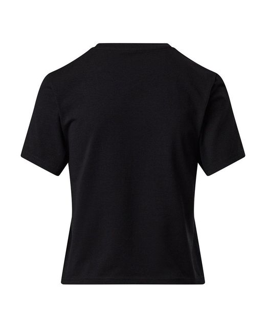 Gym King Black Victory Jersey Cap Sleeve Tee