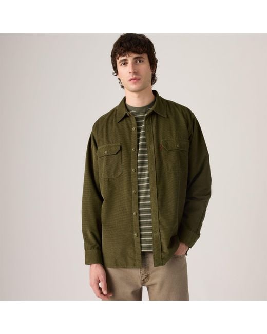 Levi's Green Jackson Cord Sn64 for men