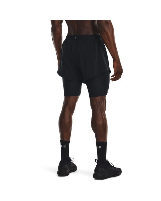 Under Armour Blue Rush Smartform Performance Gym Shorts for men