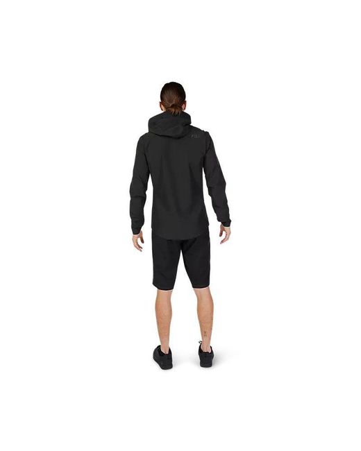 Fox Black Ranger Waterproof Performance Cycling Jacket for men
