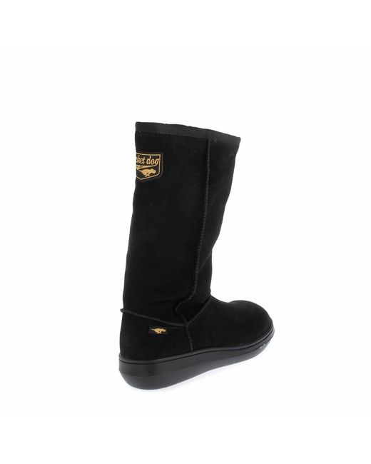 Rocket Dog Black Sugar Daddy Suede Winter Boots