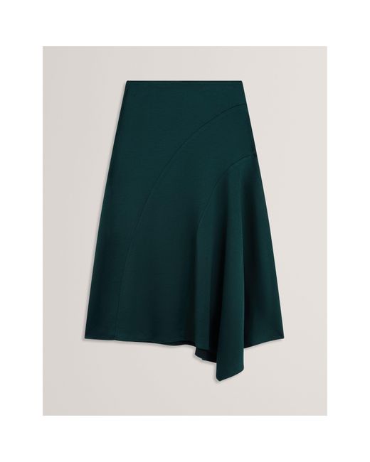 Ted Baker Green Midi Skirt