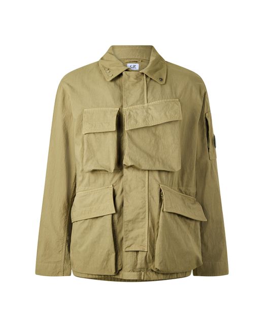 C P Company Green Cp Medium Jacket Sn64 for men